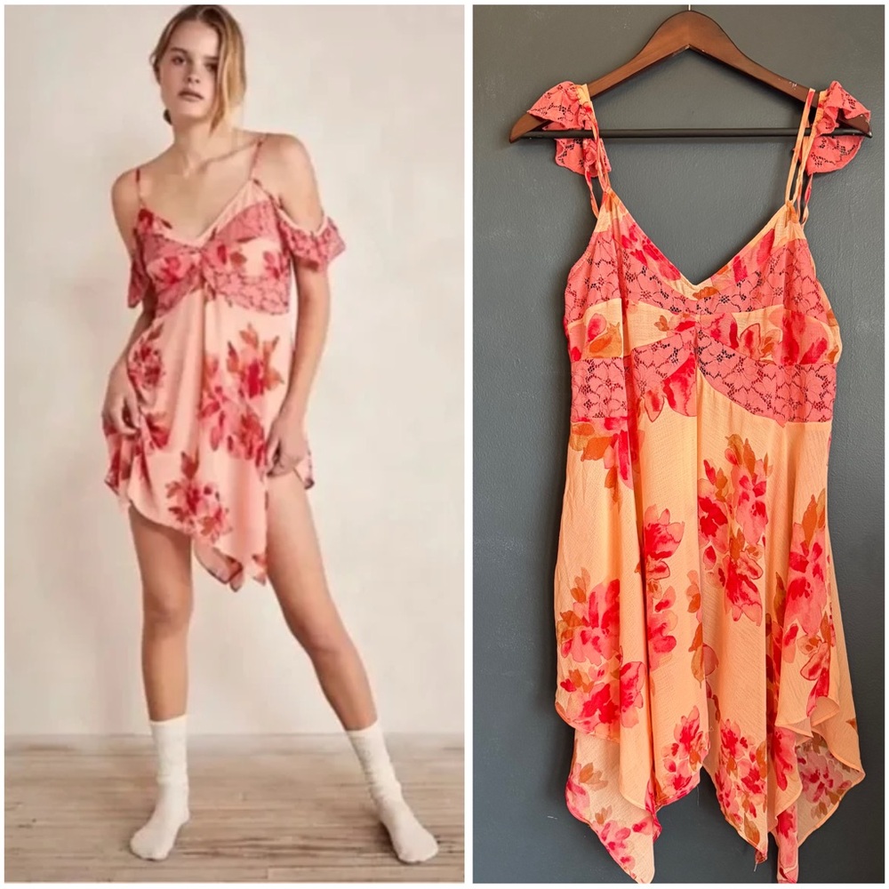 Free People Intimately Monday Morning Trapeze Dress